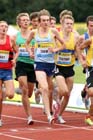 Mark Shaw atking part in the under-20s 3000 metres, 2012 Samsung Diamond League, Birmingham.